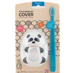 Flipper Brosse à dents enfant avec couvercle Panda