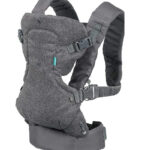 Infantino Porte-bébé Flip Ergonomique 4 en 1 - Gris