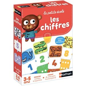 Les chiffres - Jeux d'apprentissage-3 à 5 ans - Nathan