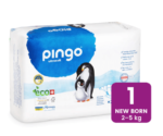 Pingo Couches Écologiques Taille 1 - (2-5Kg) 27 Unités