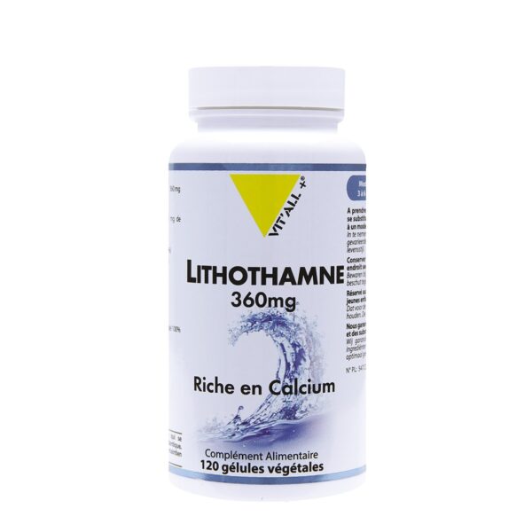 VitaLL+ Lithothamne 360mg 120 gélules