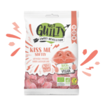 Not Guilty Kiss Me Softly Bonbon Bio Gélifié Acidulé Saveur Framboise/Pamplemousse Sachet 100 G