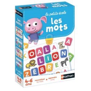 Les Mots - Jeux d'apprentissage-3 à 5 ans - Nathan