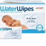 WaterWipes Lingettes Pures à l'eau- 720 lingettes Paquet de 12X60