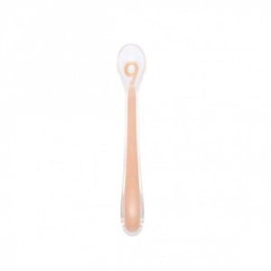 Babymoov Cuillère Pour Bébé En Silicone 1er Age Peach