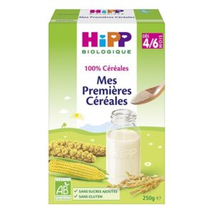 Mes Premières Céréales dès 4/6 Mois Bio Hipp 250 g