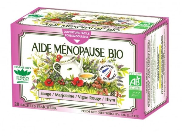 Tisane Aide Ménopause Bio - 20 sachets - Romon nature BIO