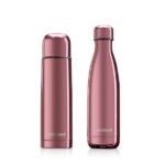 Miniland Lot De 2 Thermos My Baby &amp; Me Rose 500 ML