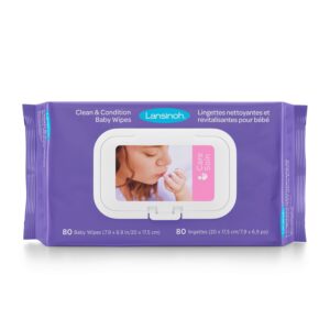 Lansinoh lingettes bébé à la lanoline