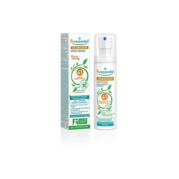 PURESSENTIEL ASSAINISSANT SPRAY AÉRIEN AUX 41 HUILES ESSENTIELLES 75 ML