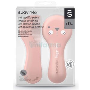 Suavinex Brosse Et Peigne rose