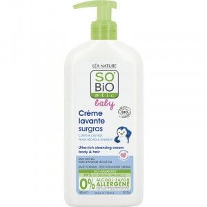 SO BIO CRÈME LAVANTE SURGRAS 500ML - GRAND FORMAT