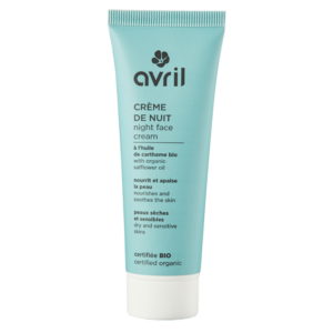 AVRIL CRÈME DE NUIT PEAUX SÈCHES & SENSIBLES 50 ML - CERTIFIÉE BIO