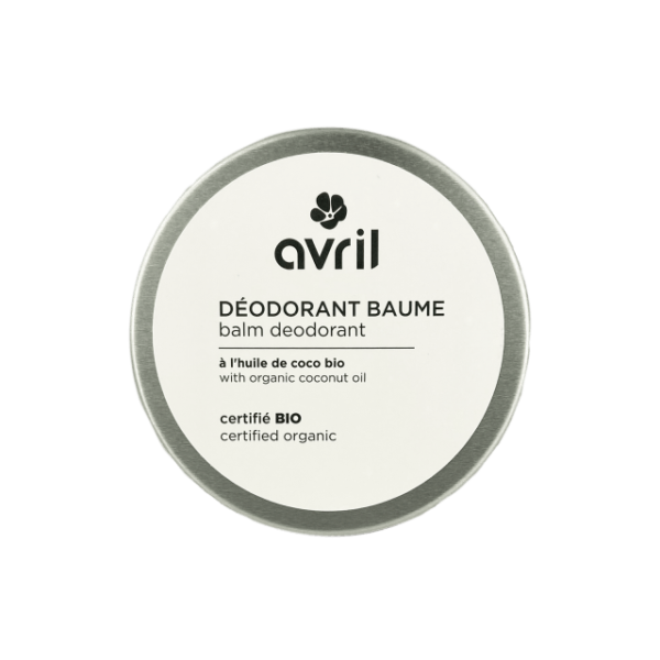 AVRIL DÉODORANT BAUME À L'HUILE DE COCO 75 G - CERTIFIÉ BIO