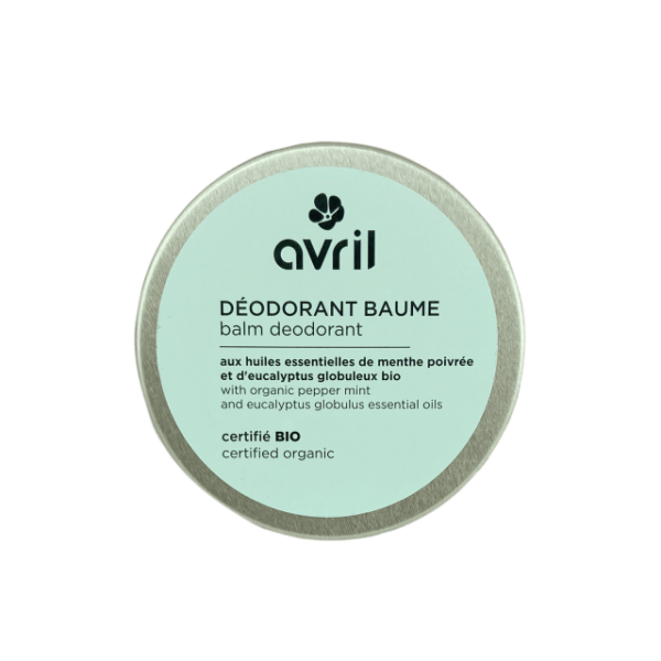 AVRIL DÉODORANT BAUME AUX HUILES ESSENTIELLES 75 G - CERTIFIÉ BIO