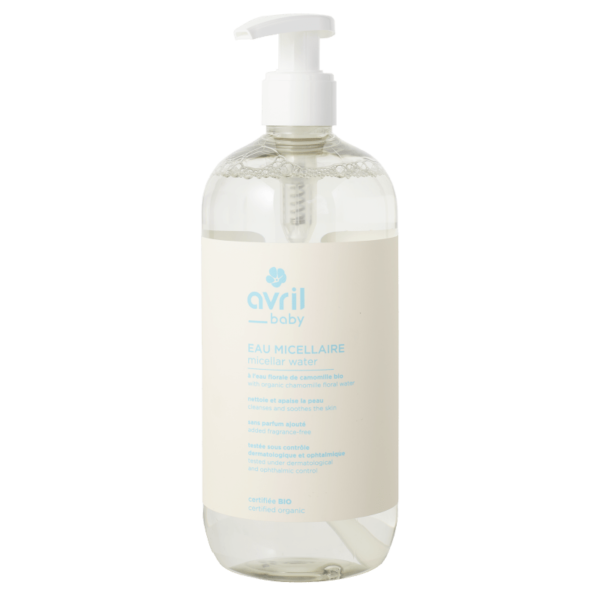 Avril EAU MICELLAIRE BÉBÉ 500 ML – CERTIFIÉE BIO