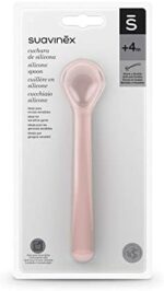 Suavinex Cuillère en silicone - Rose