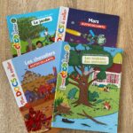 Pack 4 livres mes docs a coller ( Le jardin - Mars - les chevaliers - les maisons des animaux ) 4-7ans