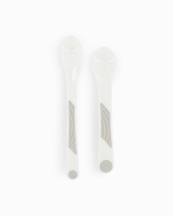 Twistshake Lot De 2 Cuillères Pour Bébé – BLANC