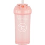 Twistshake Straw Cup 360ml 12+m Pearl Pink