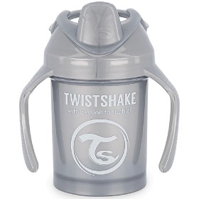 Twistshake Mini Cup 4+m Pearl Grey 230 ml