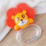 KIOKIDS ANNEAU DE DENTITION HOCHET LION