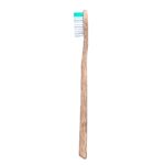 Brosse à dents en bambou, adulte médium, vert - Boo