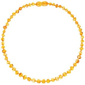 Collier d'ambre soleil