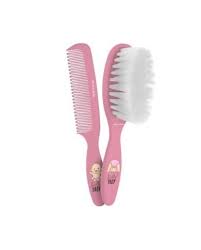 BETER MINICURE BROSSE ET PEIGNE POUR BEBE EXTRA SOFT ROSE