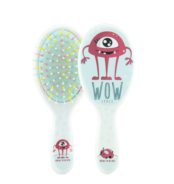 BETER Brosse pneumatique pour enfants "Wow" bleu