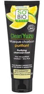 SO BIO YUZU MASQUE CHARBON PURIFIANT 75ML