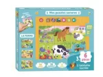 MES PUZZLES SONORES - LA FERME +3 ANS