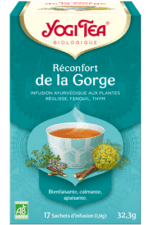 Yogi Tea Tisane The Réconfort de la Gorge 17X1.8G