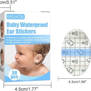 Autocollants d'Oreille Imperméables pour Bébé