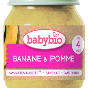 Babybio Petit Pot Pomme Banane 6M+ 1X130G